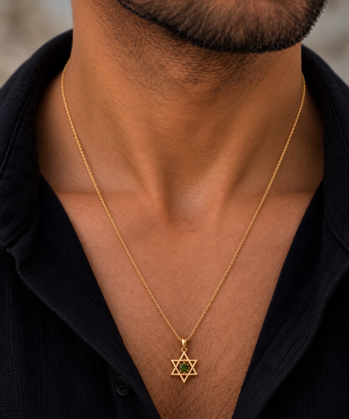 14K שרשרת מָאמוֹרי זהב